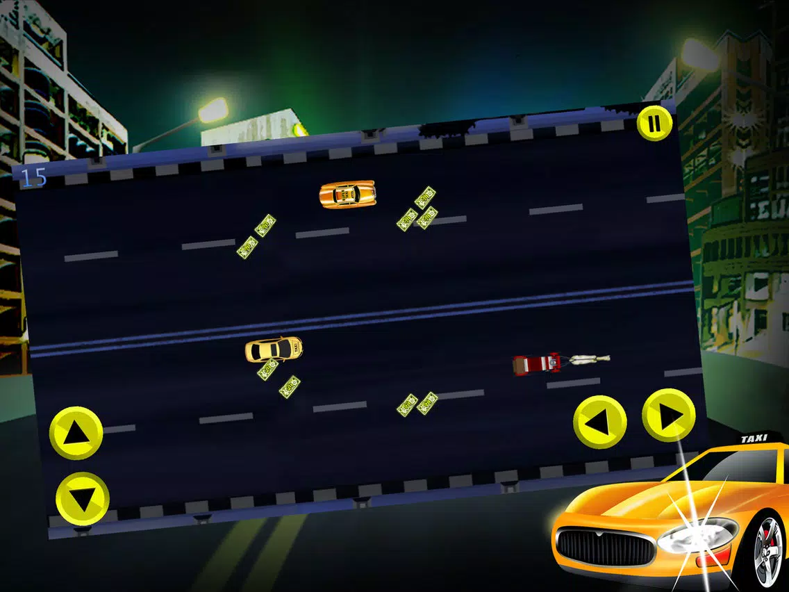 Taxi in New-York Traffic 2 - The cool new free cab game - Free Edition iPad Screenshots