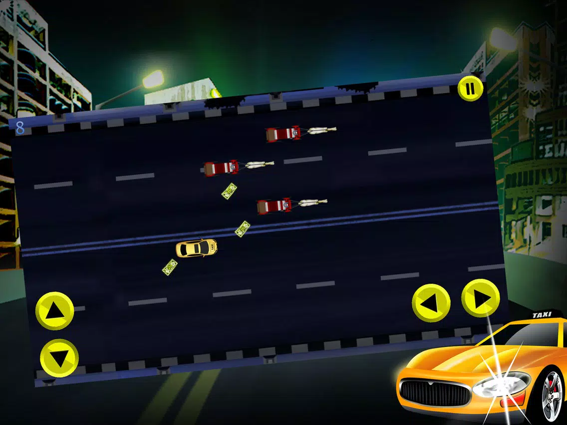 Taxi in New-York Traffic 2 - The cool new free cab game - Free Edition iPad Screenshots