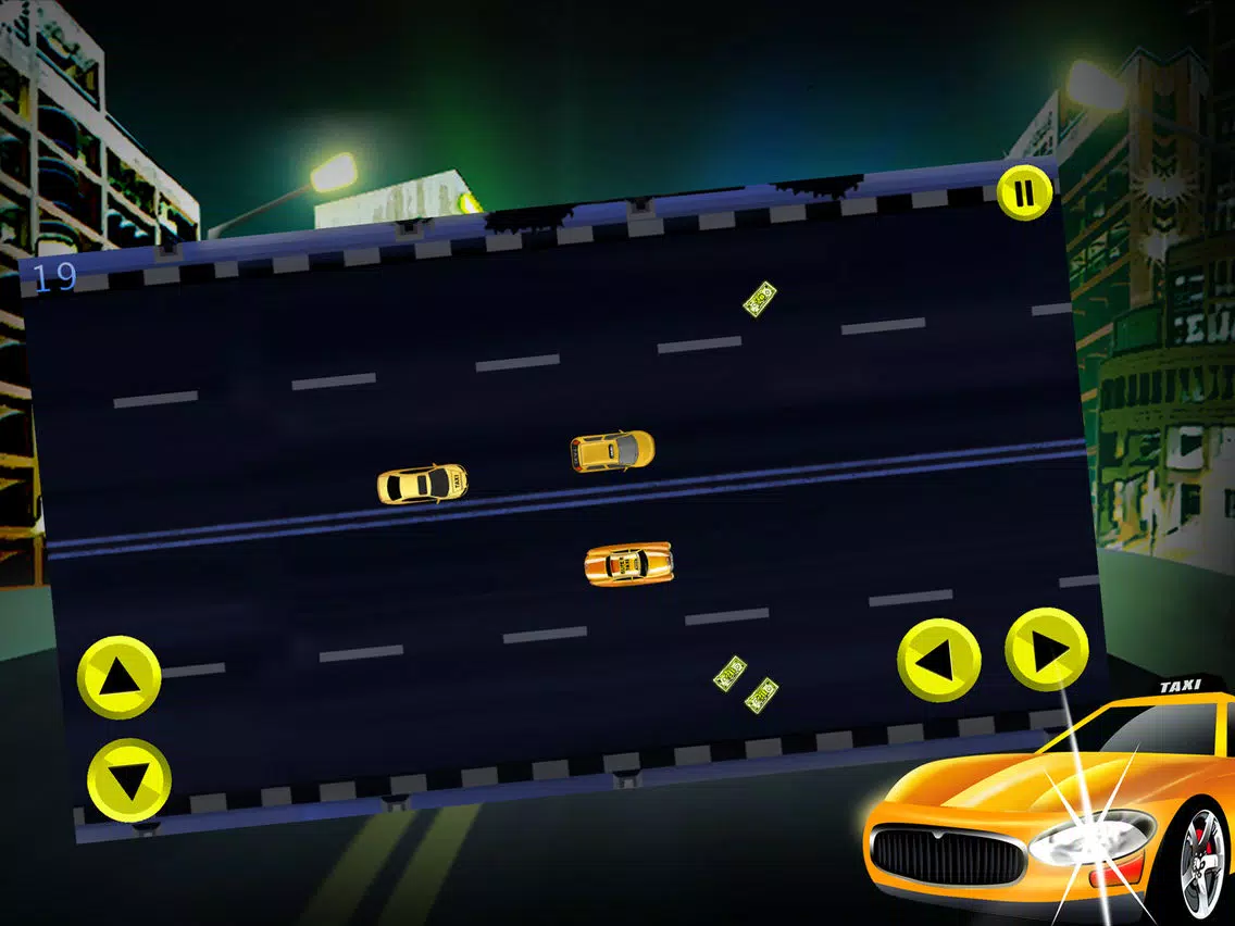 Taxi in New-York Traffic 2 - The cool new free cab game - Free Edition iPad Screenshots