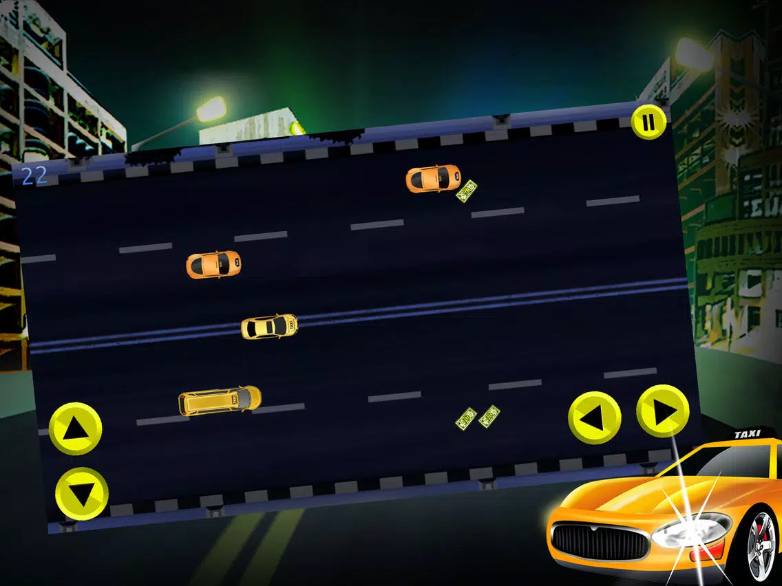 Taxi in New-York Traffic 2 - The cool new free cab game - Free Edition iPad Screenshots