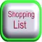 Big Font Shopping List