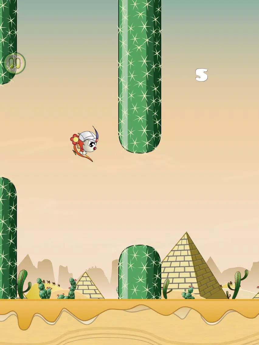 Ảnh chụp màn hình của Monko Flappo PLUS-Flappy Monky iPad 