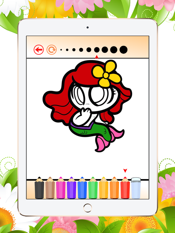Mythical Creatures Coloring Book for Kids iPad Screenshots