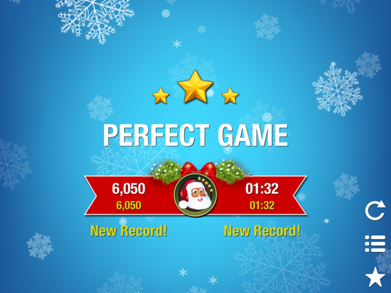 Christmas Tri-Peaks Solitaire iPad Screenshots