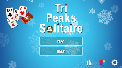 Christmas Tri-Peaks Solitaire Screenshots