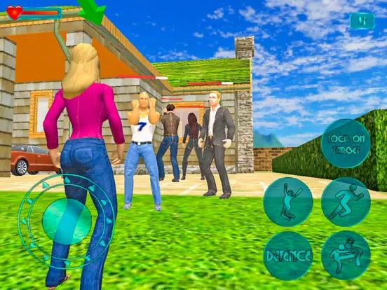 Crazy Neighbors Fight 3D iPad  स्क्रीनशॉट