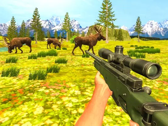 Deer Hunting: Sniper Shooting iPad  Screenshots