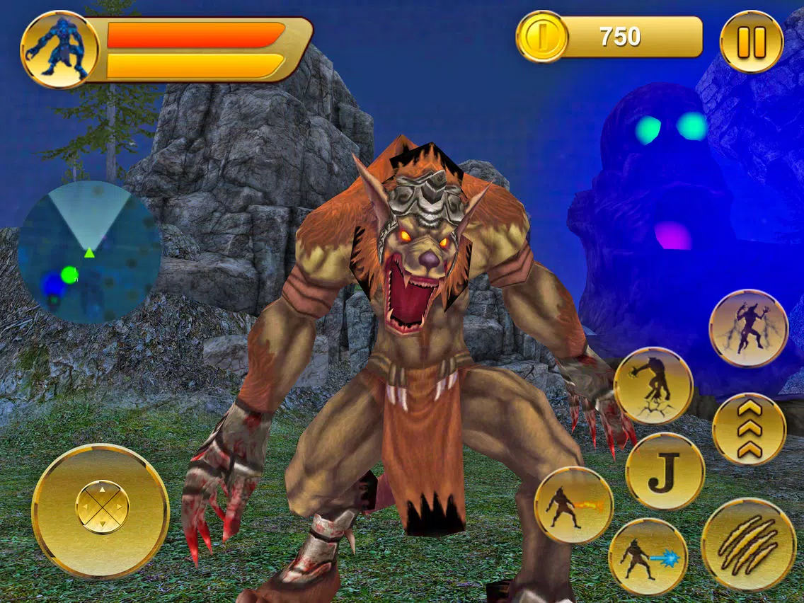 Werewolf City Revenge iPad  स्क्रीनशॉट