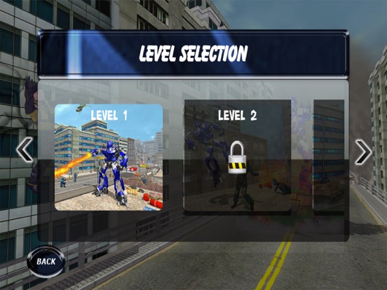 Capturas de pantalla de Future Flying City Robot iPad 