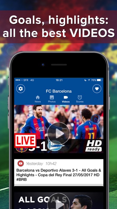 Barcelona Addict : News, videos and alerts Screenshots