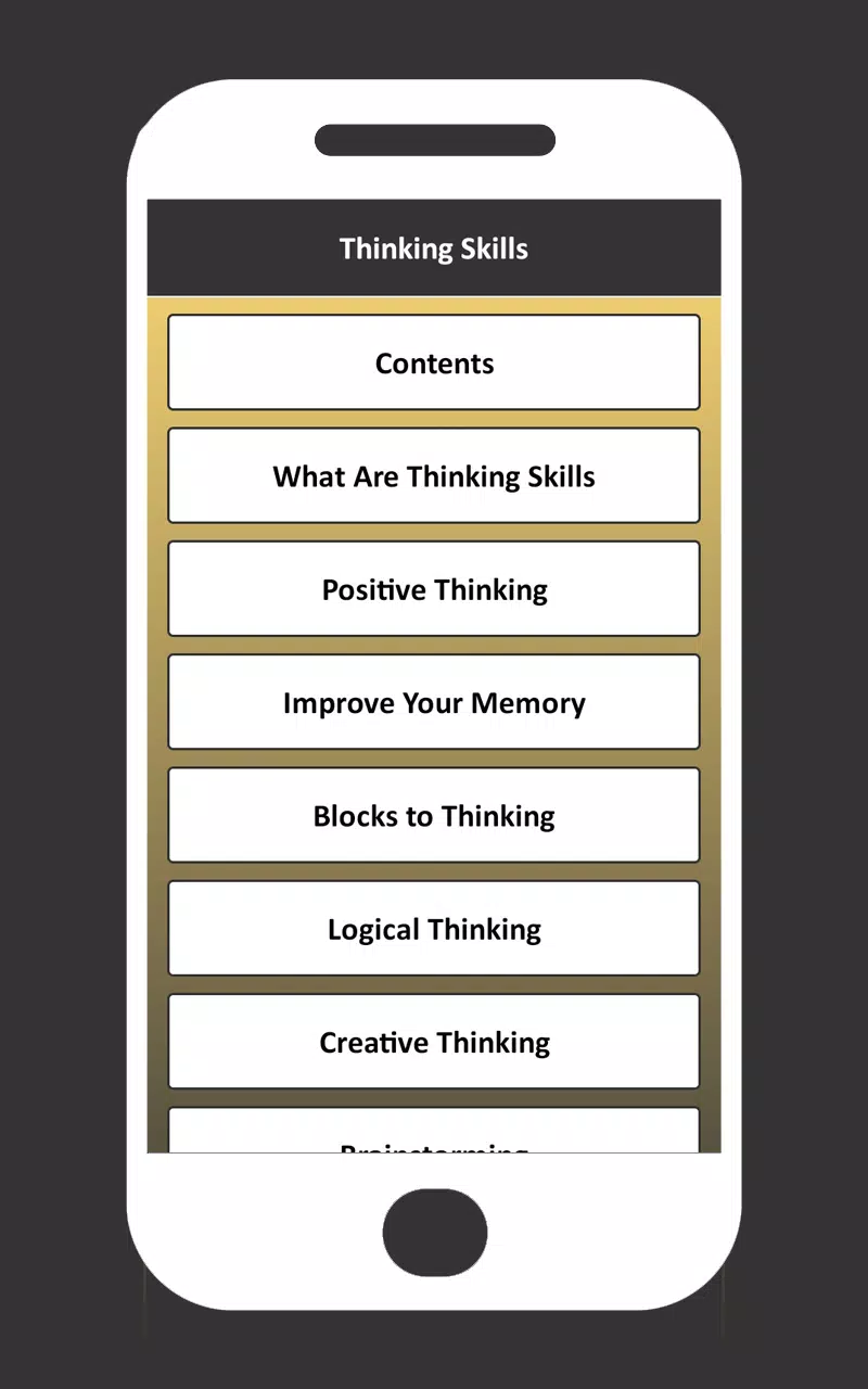 Thinking Skills Ekran Görüntüleri