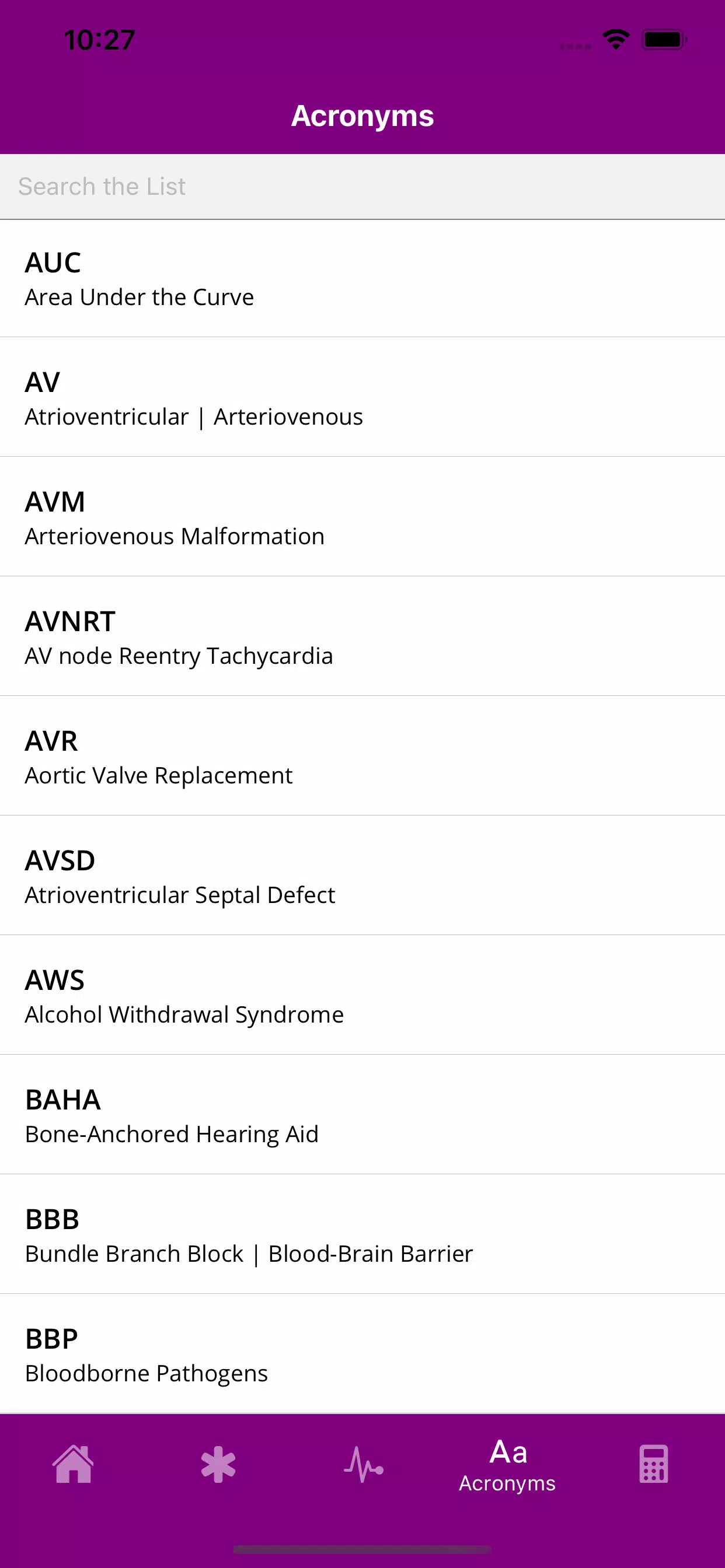 Master Anesthesia Screenshots