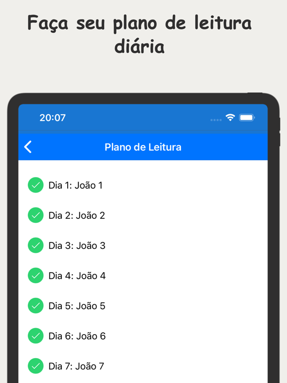 Bíblia Sagrada: Evangelho Dia iPad Screenshots