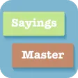 Proverbs & Sayings Master