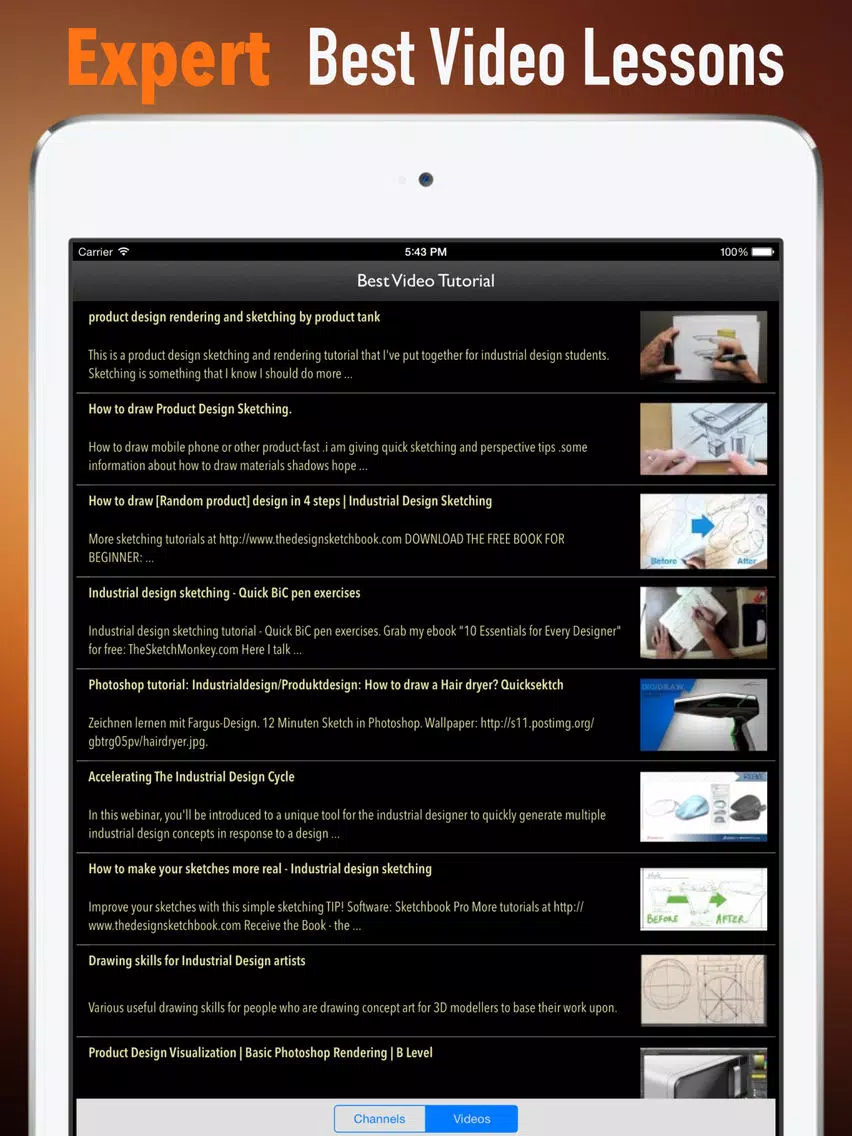 Industrial Design:The Design of Everyday Things iPad Screenshots
