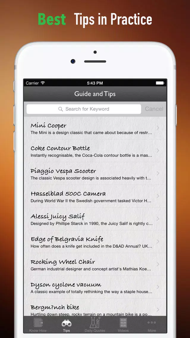 Industrial Design:The Design of Everyday Things Screenshots