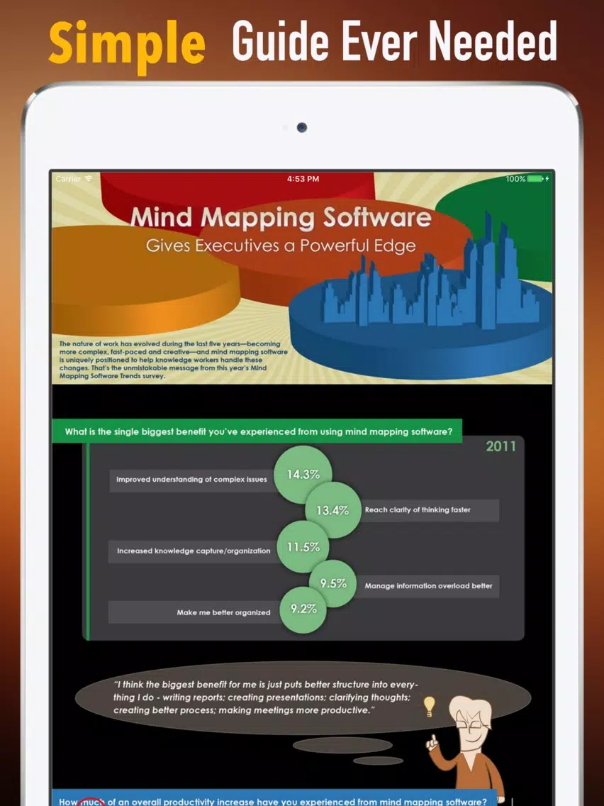 Mind Mapping Basics-Guide and Tutorial iPad স্ক্রিনশট