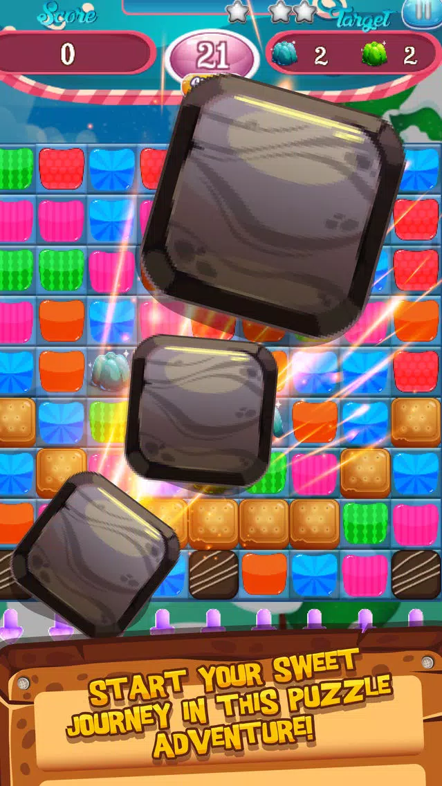 Lovely Couple Sweet Candy Puzzle Match 3 Game Screenshots