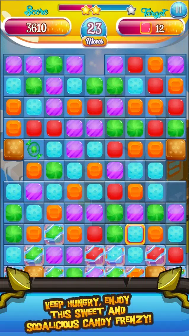 Lovely Couple Sweet Candy Puzzle Match 3 Game Screenshots
