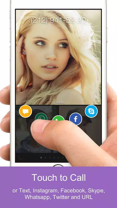 One Touch Dial - T9 speed dial call your favorite contacts and quick photo dialer app launcher for social networks. Screenshots