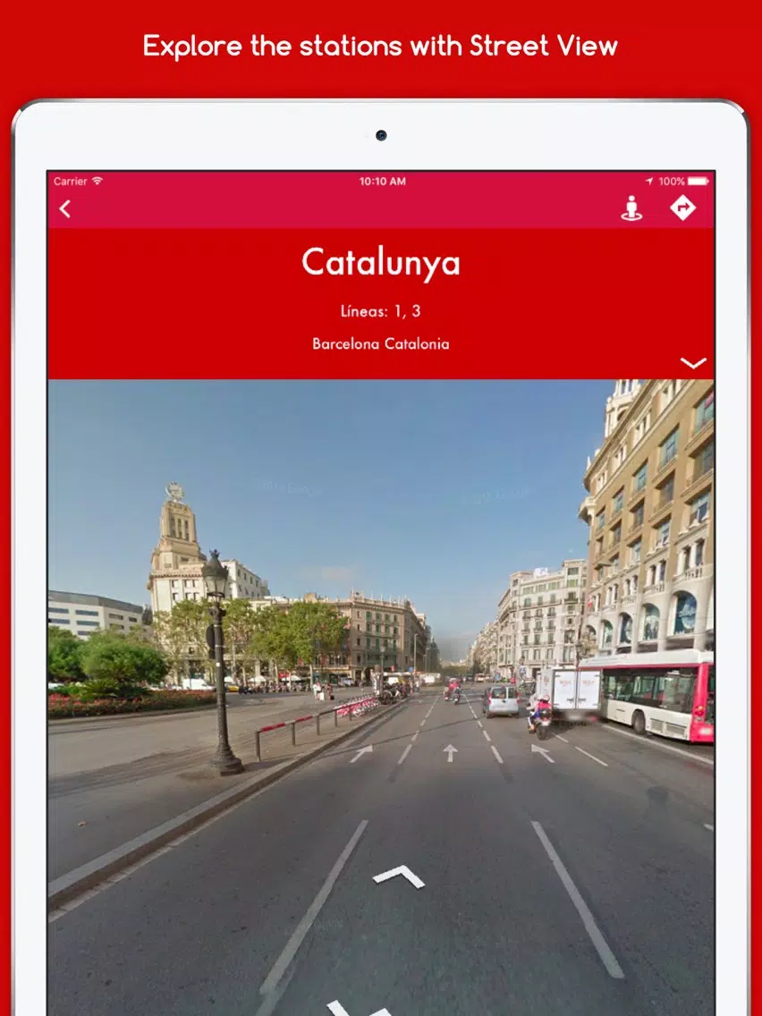 EasyMetro TMB Barcelona - The Barcelona Metro iPad Screenshots