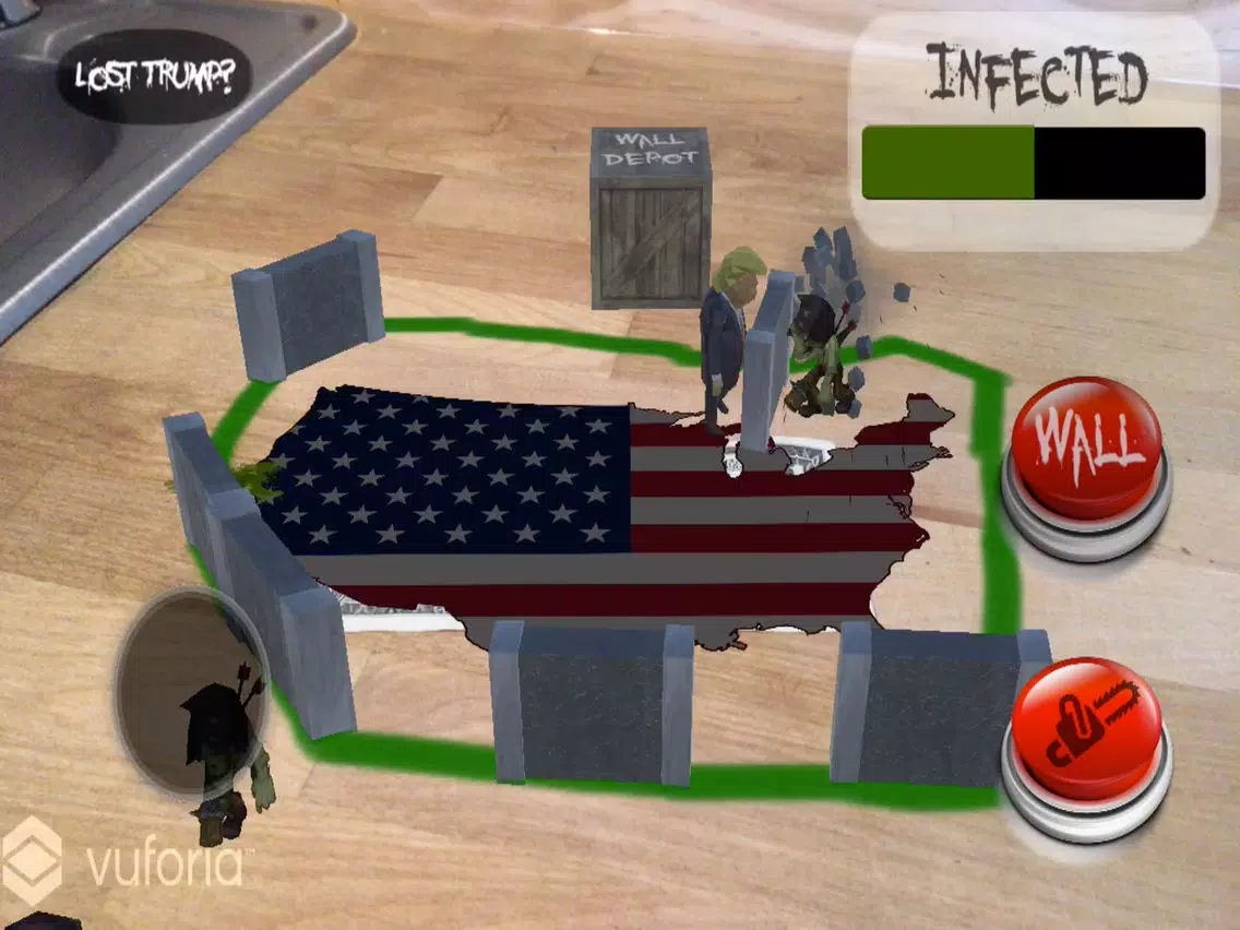صور Trump AR Augmented Reality Game iPad 