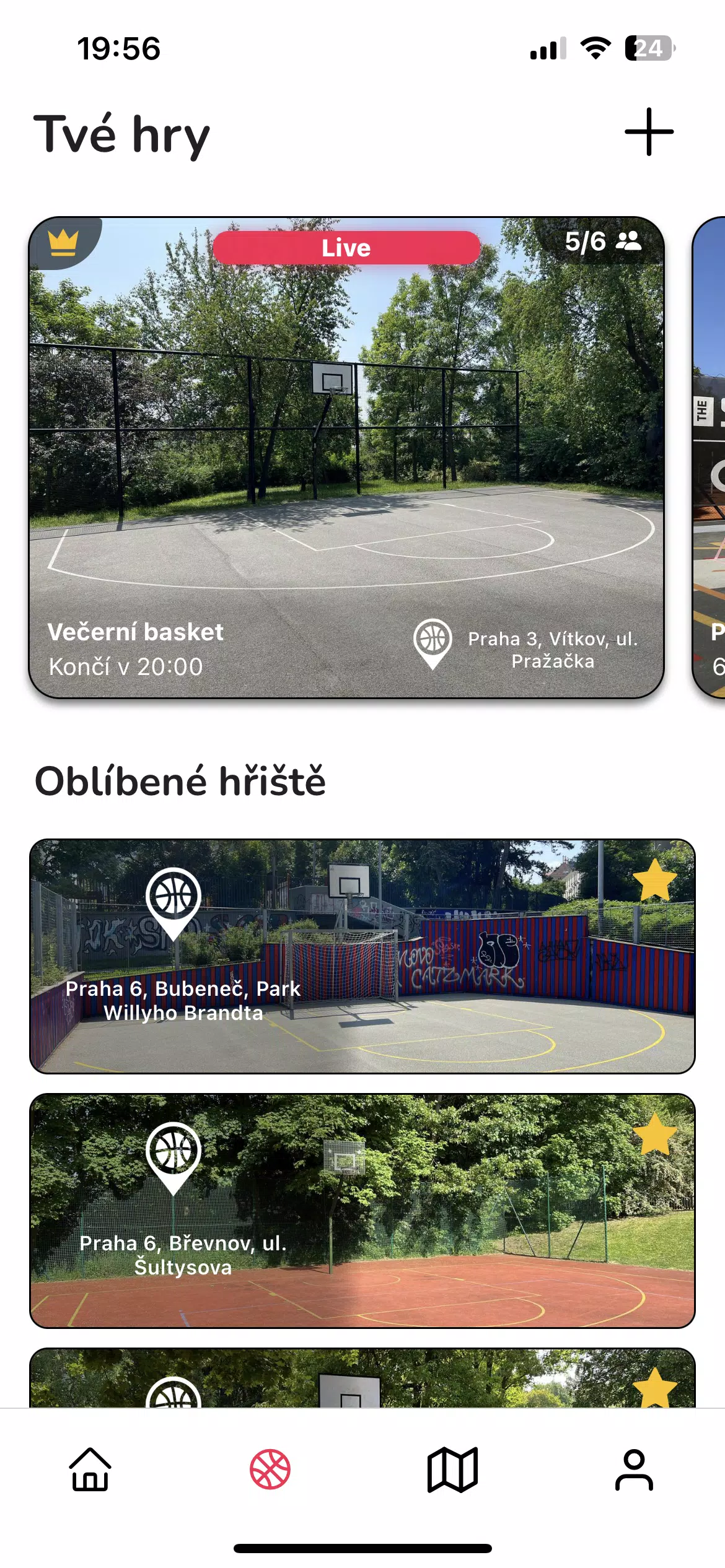 Ảnh chụp màn hình của Let's Hoop