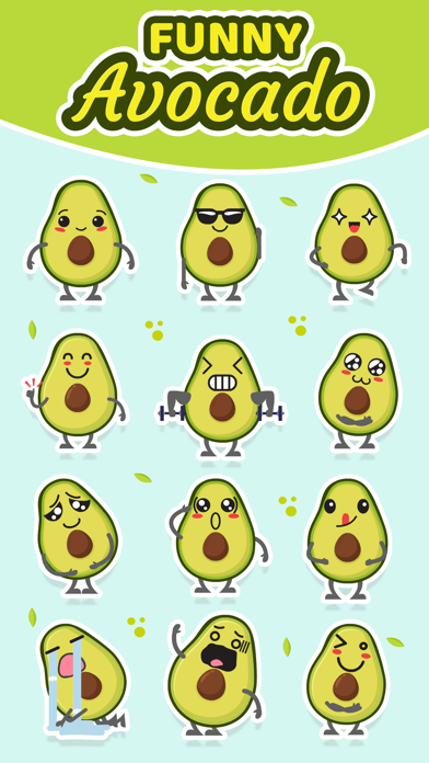 صور Avocado: Animated Stickers