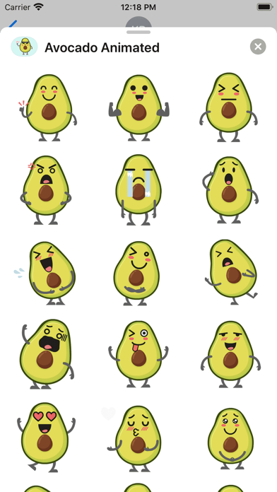 صور Avocado: Animated Stickers