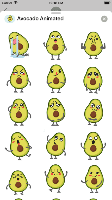 صور Avocado: Animated Stickers