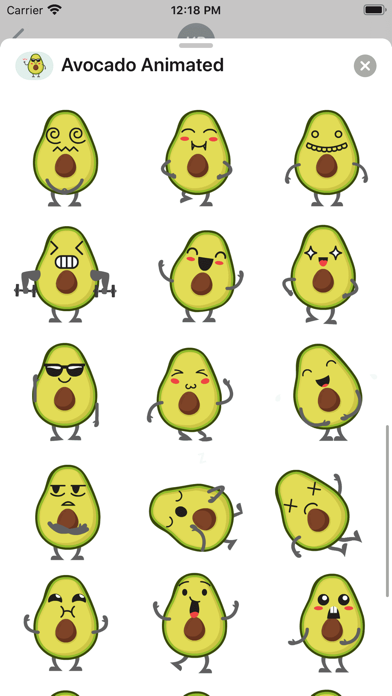 صور Avocado: Animated Stickers