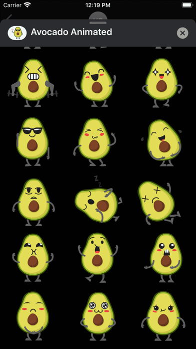 صور Avocado: Animated Stickers