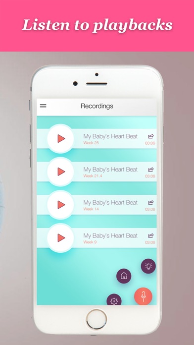 my pregnancy beats - prenatal listener Screenshots