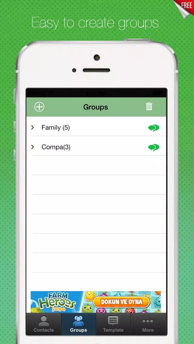 Group SMS Free. Screenshots