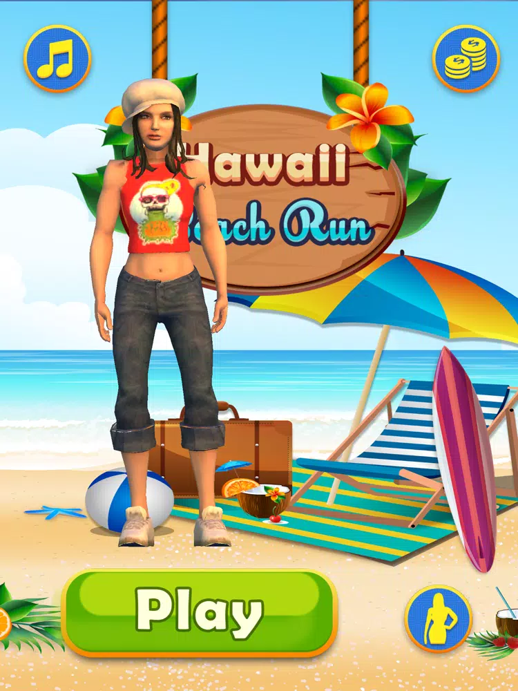 Hawaii Beach Run iPad Screenshots
