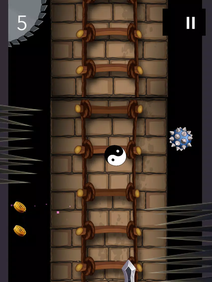 Tangkapan layar Hammer Vs Ball iPad 