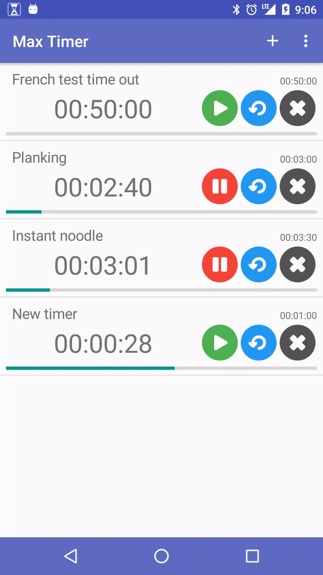 Max Timer Screenshots