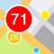 Check-in Heat Map for Swarm