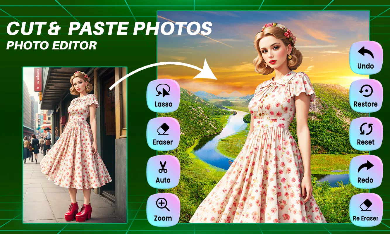 Nature Photo Frame and Editor Screenshots