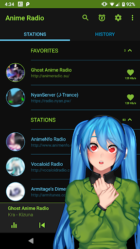Anime Music Radio J-pop J-rock Screenshots