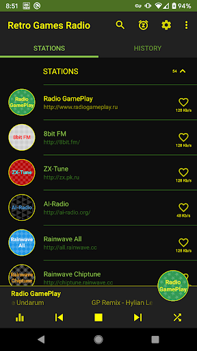 Retro Games music radio Screenshots