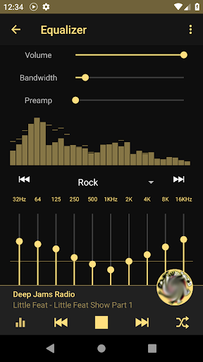 Rock Music online radio Screenshots