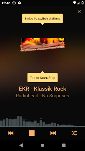 Rock Music online radio Screenshots