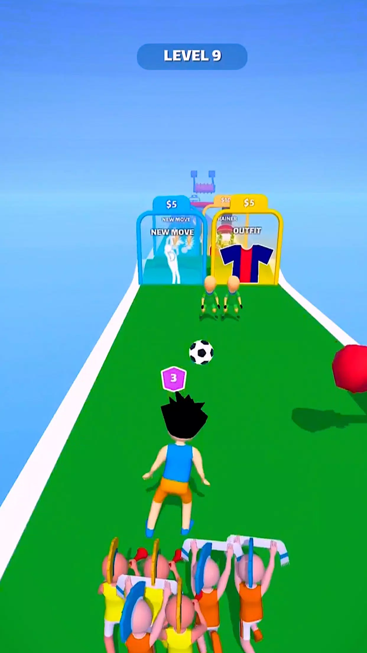 Football Gold Ball :Soccer Run Screenshots