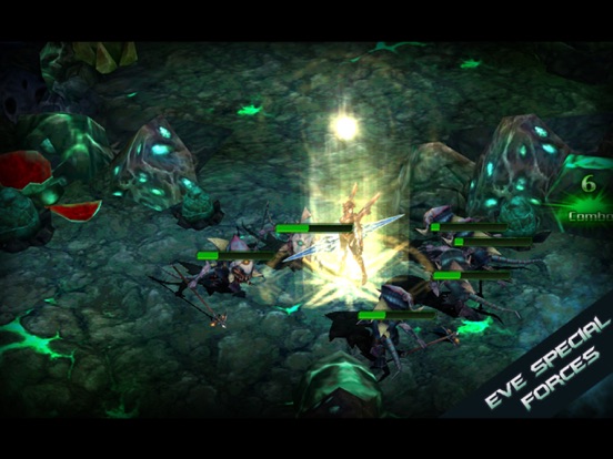 Capturas de tela do Eva Special Forces-Galaxy Hunter Code Friya iPad 