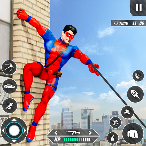 Rope Hero Crime Simulator 3D Rope Hero Crime Simulator 3D