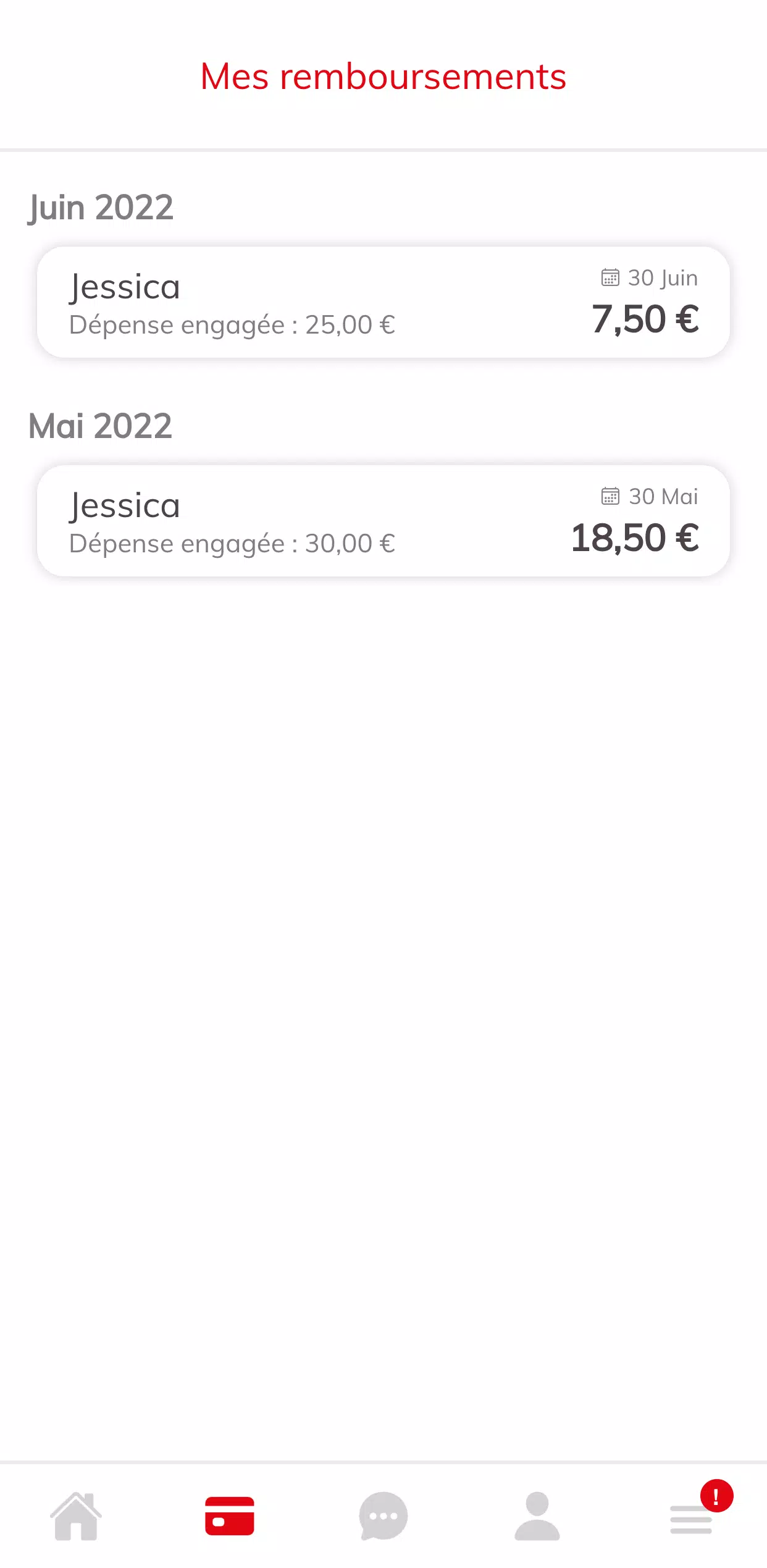 Espace adhérent MBA Mutuelle Screenshots
