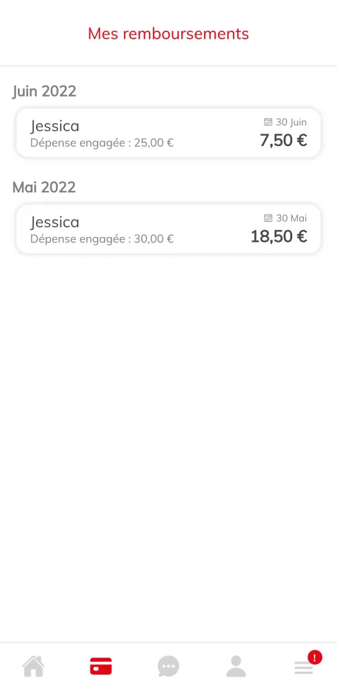 Espace adhérent MBA Mutuelle Screenshots