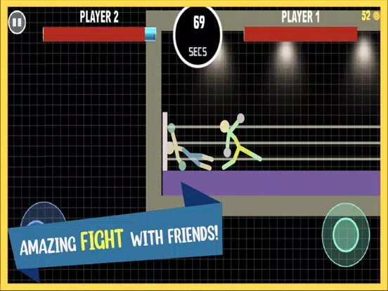 Stickman SuperHeroes Fighters iPad 应用截图