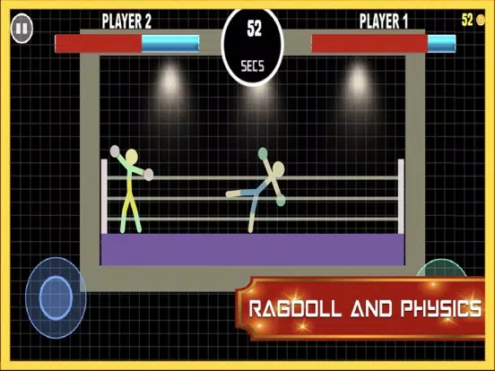 Stickman SuperHeroes Fighters iPad 应用截图